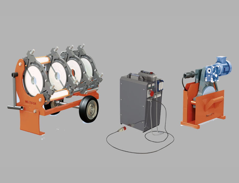 W250 Polyethylene Pipe Hydraulic Butt Welding Machine